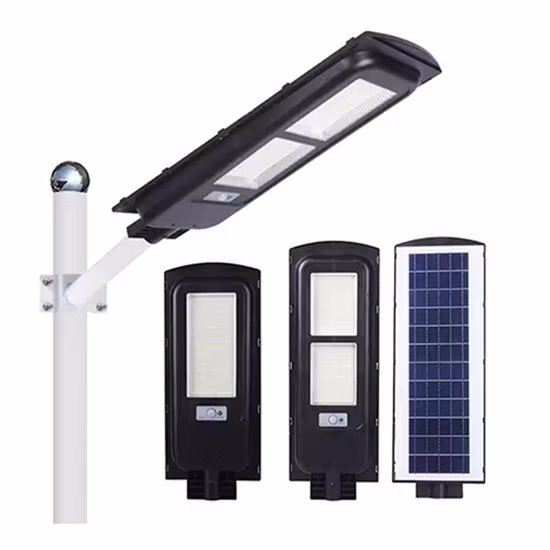 정원 가로등 벽 옥외 조명을 위한 40W 80W 120W LED 태양광 램프